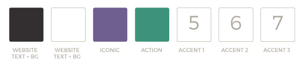 The DNA of a branding color palette