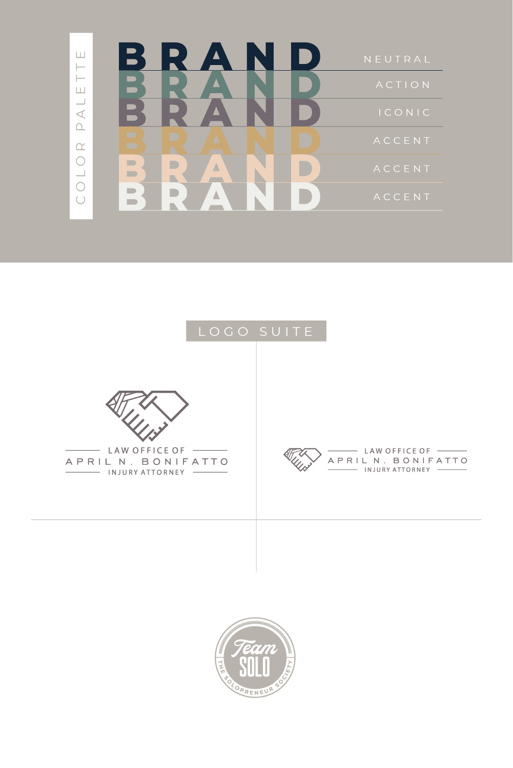 April N. Bonifatto Brand Identity Design