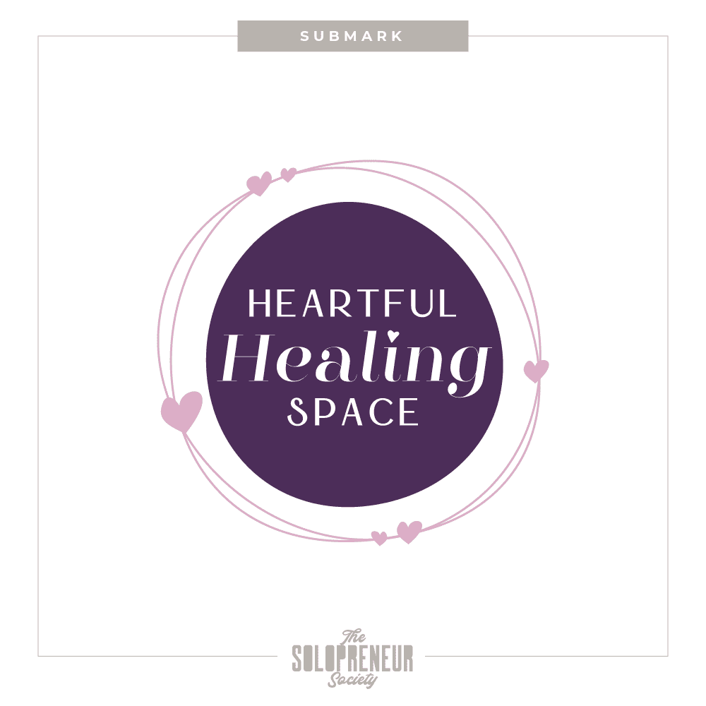 Heartful Healing Space Brand Identity Submark Logo