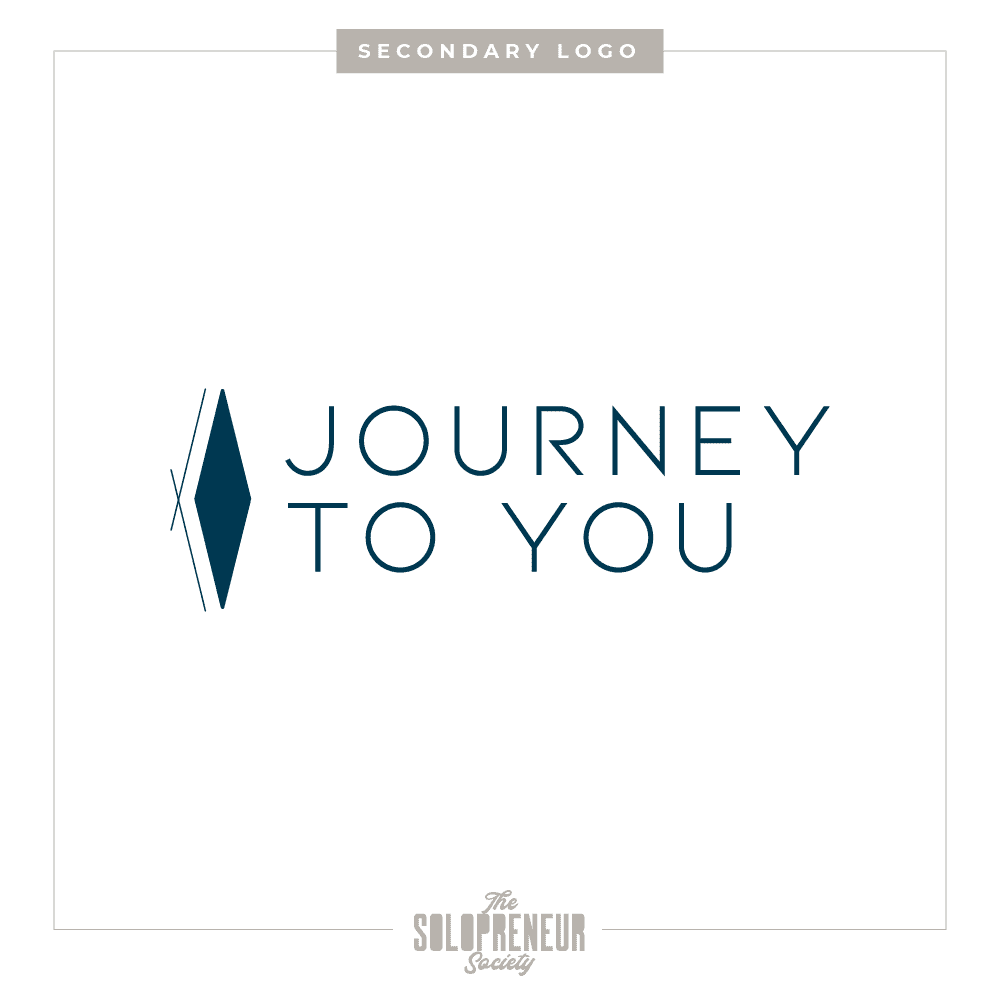 Journey To You Brand Identity Secondary Logo