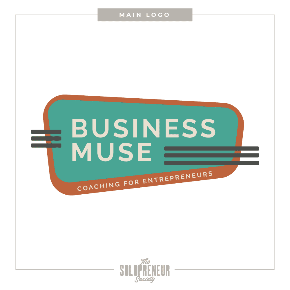 Business Muse Brand Identity Main Logo